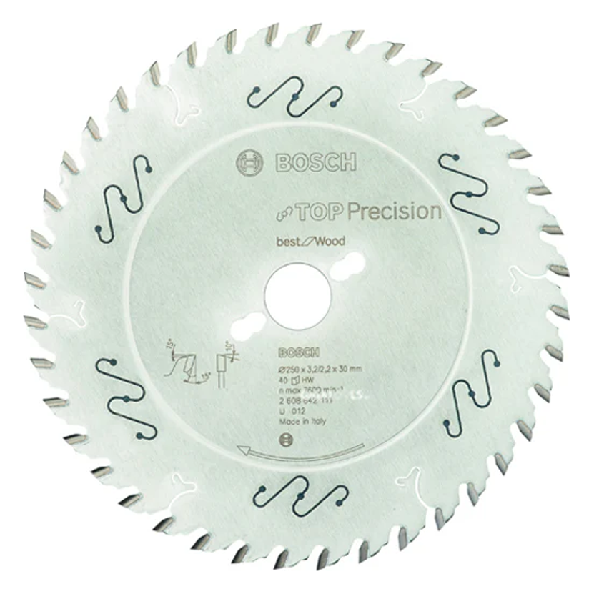 Bosch Top Precision Wood Circular Saw Blade 10 Bosch Top Precision Wood Circular Saw Blade 10
